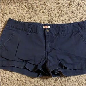 Navy shorts